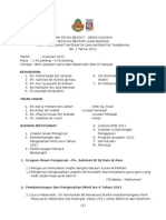 Mesyuarat Math Kali 1 2012