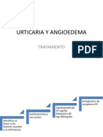 Urticaria y Angioedema