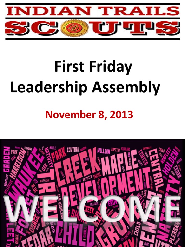Leadership Day Assembly November 2013 | PDF | Cognition | Schools