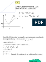 retas tangente