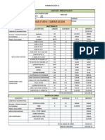 Formato de Precios Unitarios