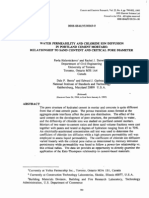 Permeability of Portland Cement Mortars