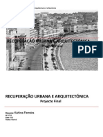 Recuperação Arquitectónica - Trabalho Final de Kahina Ferreira