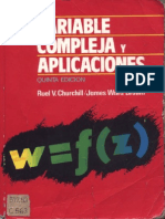 Variable Compleja y Aplicaciones-Churchill-5 Ed