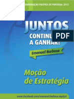 Moção de Estratégia - Emanuel Barbosa