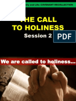 CR Session 2 the Call to Holiness