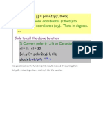 Not Possible Since The Function Prints Results Instead of Returning Them (x1, Y1) Returning Value Storing It Into The Function