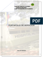 Portafolio de Servicios Hospital Militar Regional de Occidente