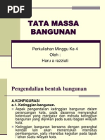 Pertemuan Desain Tapak Minggu Ke 4 mengenaiTatamasa Bangunan