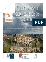 5 - N.cuenca - Avila en La Liga de Ciudades Historicas Accesibles