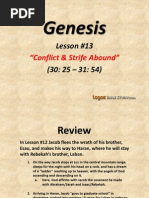 Download 13 Conflict and Strife Abound Genesis 30 25 31 55 by logosbiblestudy SN185593111 doc pdf