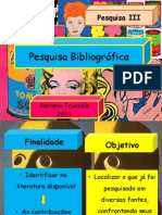 Pesquisa Bibliográfica