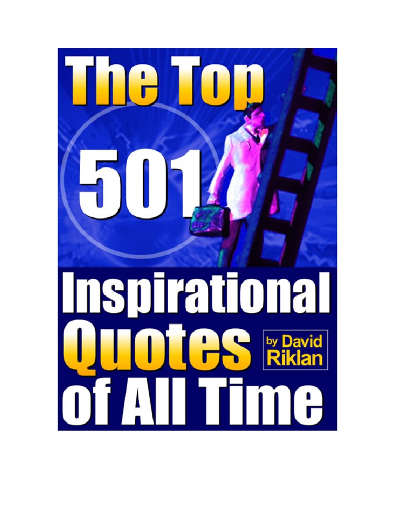 501 Inspirational Quotes