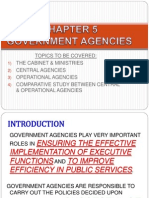 Chapter 5 Government Agencies New