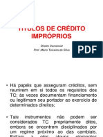 Títulos de Crédito Impróprios