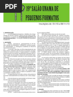 Regulamento do 19º Salão UNAMA