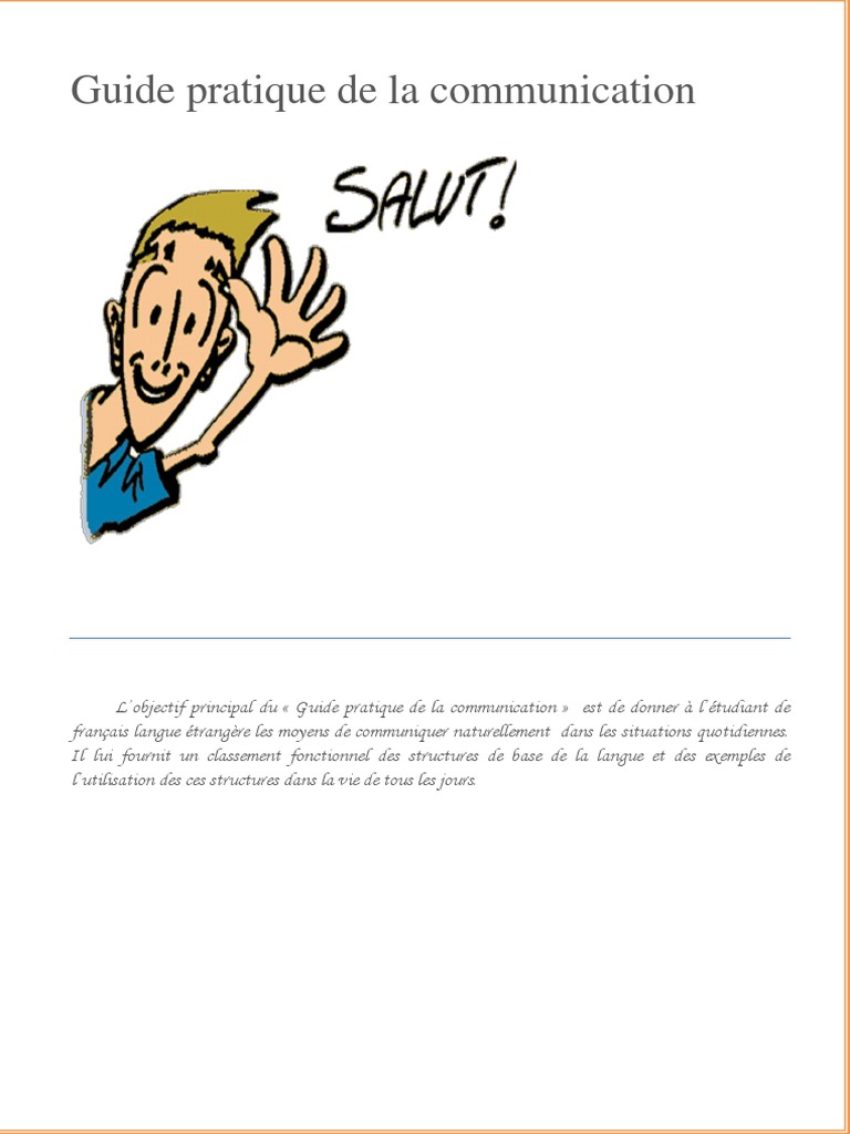 Guide pratique de la communication | PDF | Mal | Sémiotique