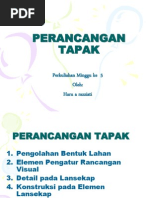 Pertemuan Desain Tapa Minggu Ke 5 Peranc. Lahan