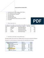 Loading of Transaction Data Using A Flat File Into Standard DSO