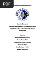 Producto Total, Medio y Marginal