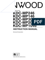 Kenwood KDC User Manual