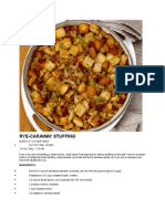 Rye Caraway Stuffing