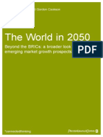 PWC 2007 World 2050 Brics