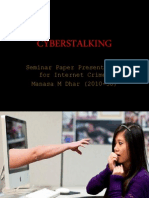 Cyberstalking