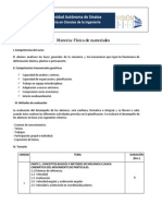 Fisica de Materiales (programa)