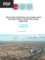Download Lise Bisballe How social enterprises can create value and help cities to reach their policy objectives by Fonds DOTS  SN185675703 doc pdf