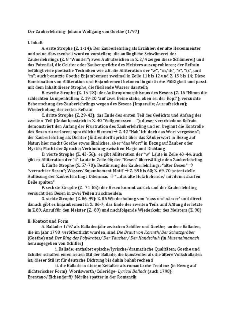 Der Zauberlehrling