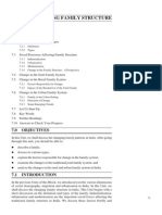 Changing Family Structure in India