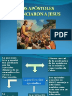 Los Apostoles ron a Jesus