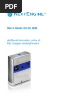 2010 Nextengine Desktop 3D Scanner HD Manual 1