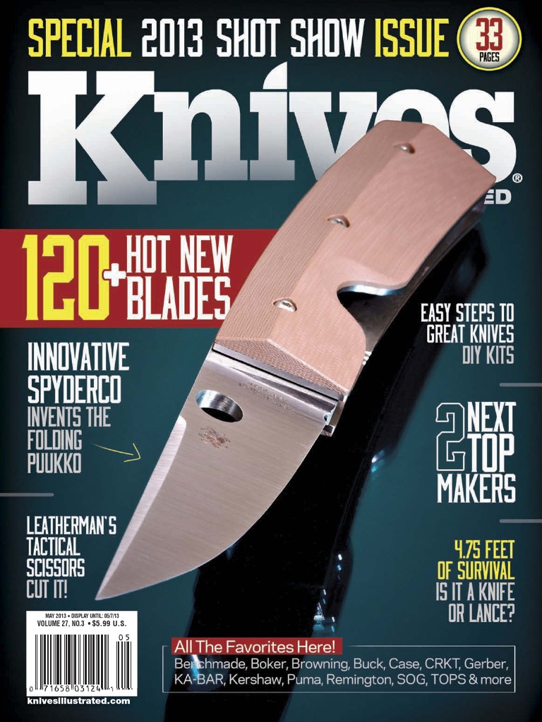 Knives Illustrated 201305 Coupon Knife