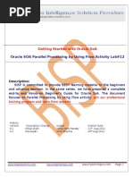 Oracle SOA Parallel Processing by Using Flow Activity Lab#12