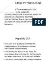 Comitês de Ética em Pesquisa (Cep)