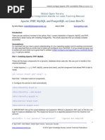Download Install  Configure Apache PHP PostgreSQL  MySQL on Linux v11 by Kefa Rabah SN18570039 doc pdf