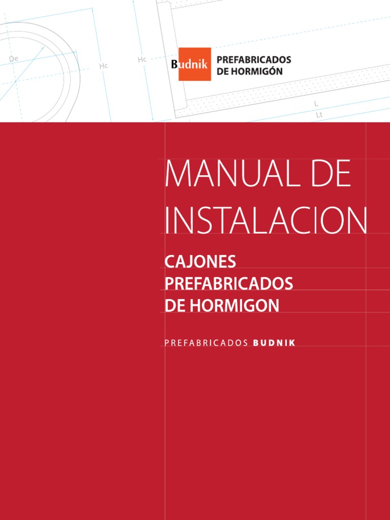 Manual Instalacion Cajones | Calidad (comercial) | Hormigón