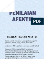 PENILAIAN AFEKTIF Fisika 2013