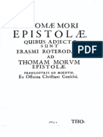 Thomae Mori Epistolae