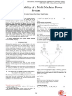 Transient Stability of A Multi Machine Power System: Devender Kumar, Balwinder Singh Surjan