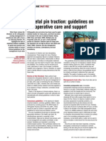 030527skeletal Pin Traction Guidelines On Postoperative Care and Support