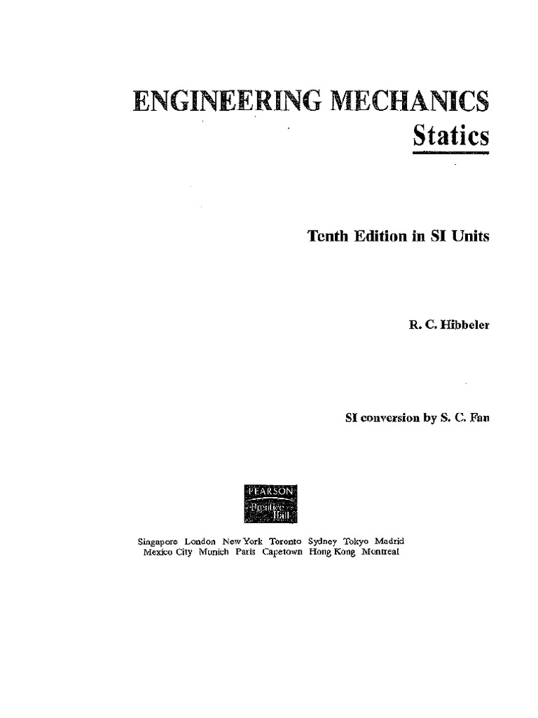 Engineering Mechanics Statics