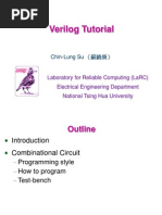 Verilog Tutorial: Chin-Lung Su