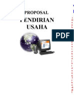 Pendirian Usaha: Proposal