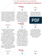 Diferenças Esquerda