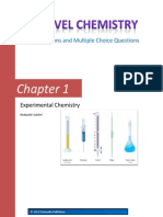 Short Questions and Multiple Choice Questions: Experimental Chemistry