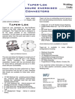 Taper-Lok Pressure Energised Connectors