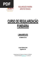 Curso ESDM - Regularização Fundiária - Linhares-ES